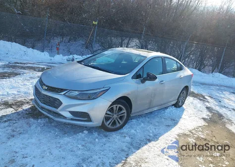 2016 Chevrolet Cruze Lt Auto из США, поврежденный, VIN 1G1BE5SM4G7259432